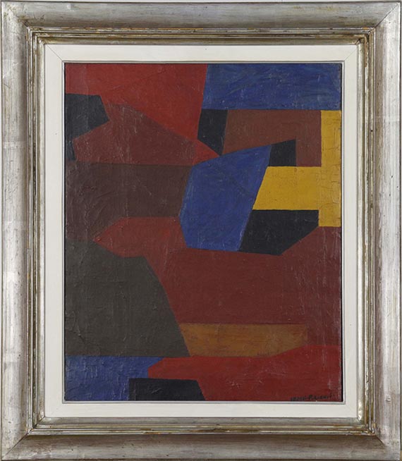 Serge Poliakoff - Composition multicolore - Frame image