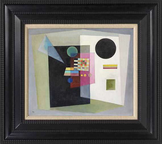 Wassily Kandinsky - Behauptend - Frame image