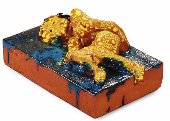 Illustration  for: Thomas Schütte, 1997 – 99,  Ceramic Sketch. © VG Bild-Kunst, Bonn 2025.