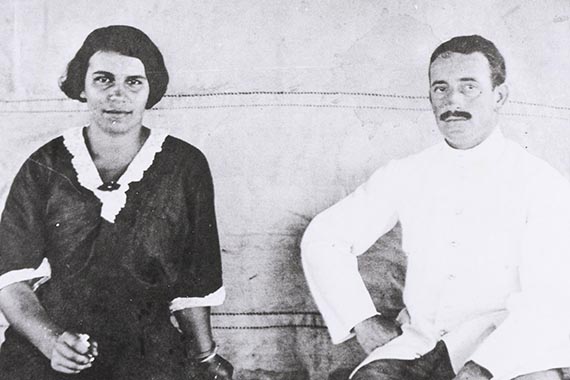 Illustration for: Lotte and Hermann Max Pechstein on their trip to Palau, 1914. © Pechstein 2025 Hamburg / Berlin / VG Bild-Kunst, Bonn 2025