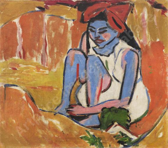 ERNST LUDWIG KIRCHNERDas blaue Mädch...