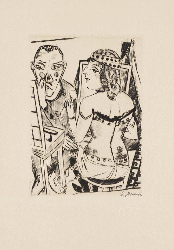 Max Beckmann - Jahrmarkt - 