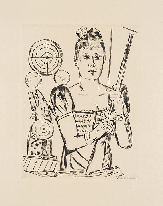 Max Beckmann - Jahrmarkt - 