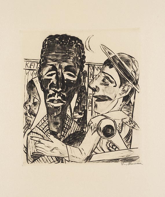 Max Beckmann - Jahrmarkt - 