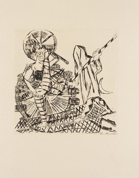 Max Beckmann - Jahrmarkt - 