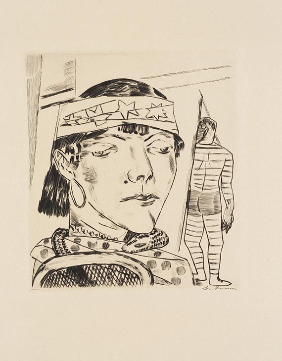 Max Beckmann - Jahrmarkt - 