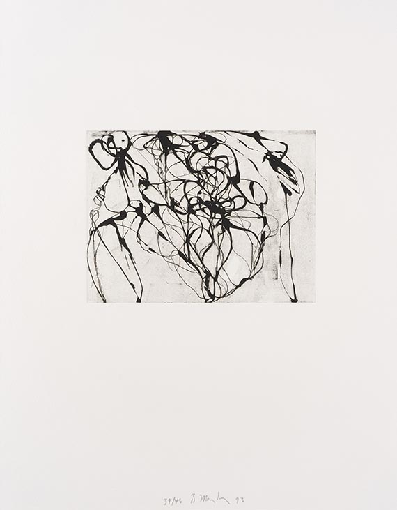 Brice Marden - After Botticelli 1-5 - 