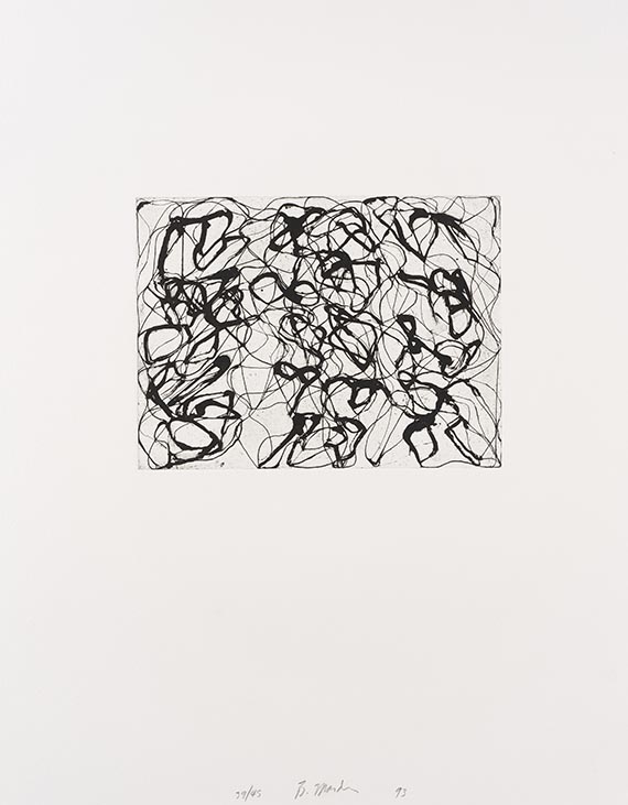 Brice Marden - After Botticelli 1-5 - 