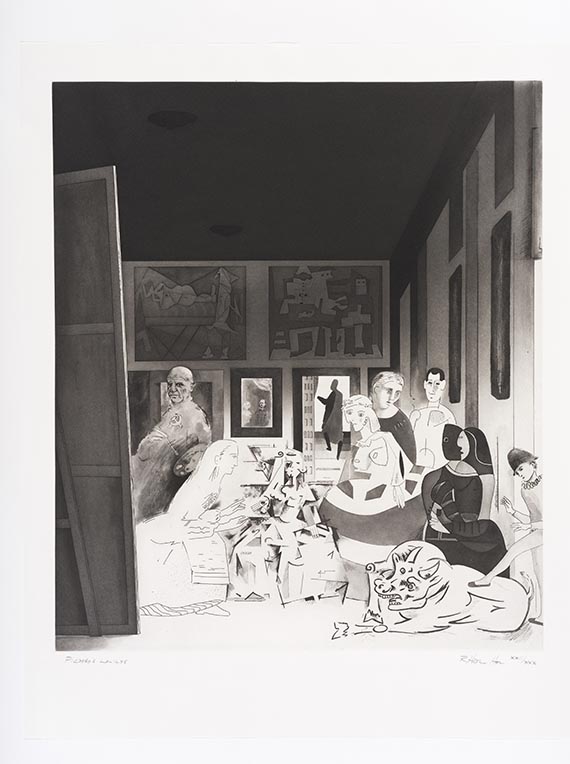  Mappenwerk / Portfolio - Hommage à Picasso - 