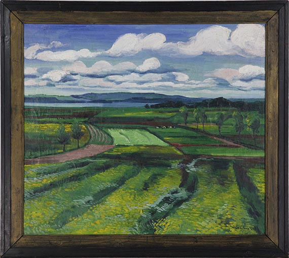 Hermann Max Pechstein - Wiesen - Frame image
