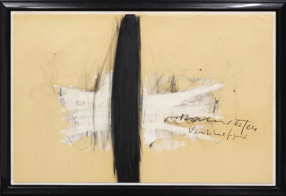 Arnulf Rainer - Vertikalfigur - Frame image