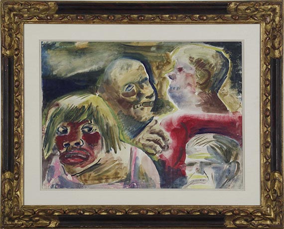 Otto Dix - Spelunke - Frame image