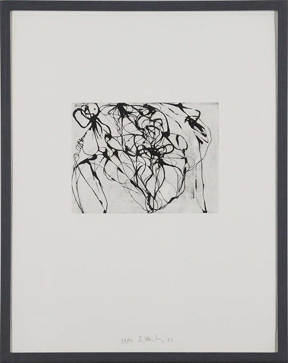 Brice Marden - After Botticelli 1-5 - Frame image