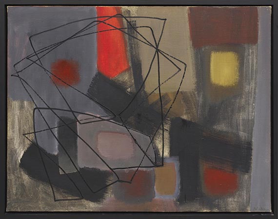 Fritz Winter - Herbstliche Spannungen - Frame image