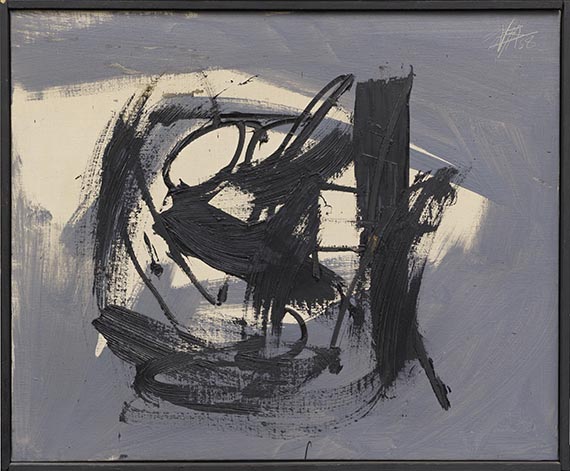 Antonio Saura - Autorretrato 51 - Frame image