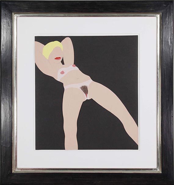 Tom Wesselmann - Study for Great American Nude cut-out - Frame image