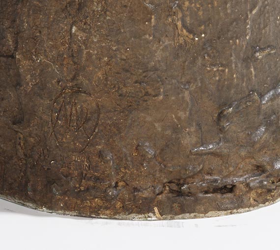 Markus Lüpertz - Seltsamer Traum, mein Liebling - Back side