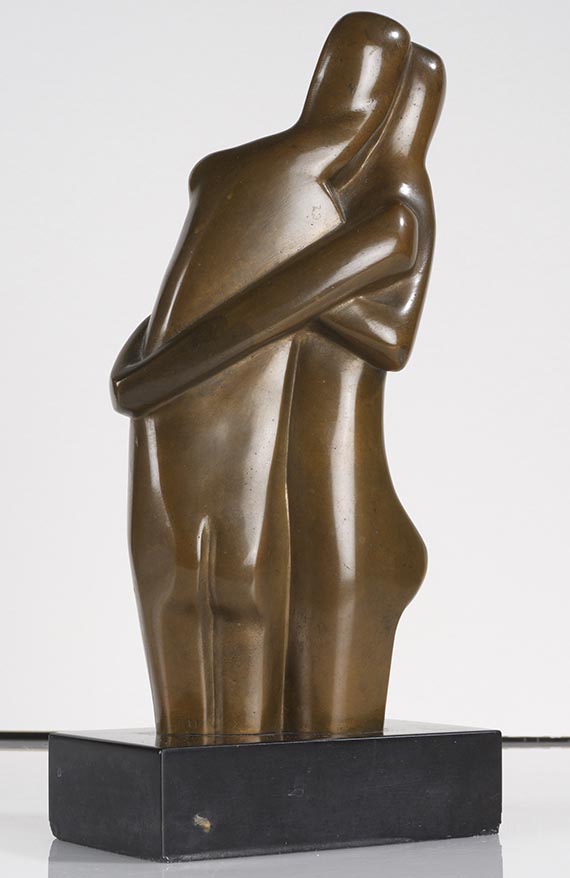 Margarete Moll - Lovers - Back side