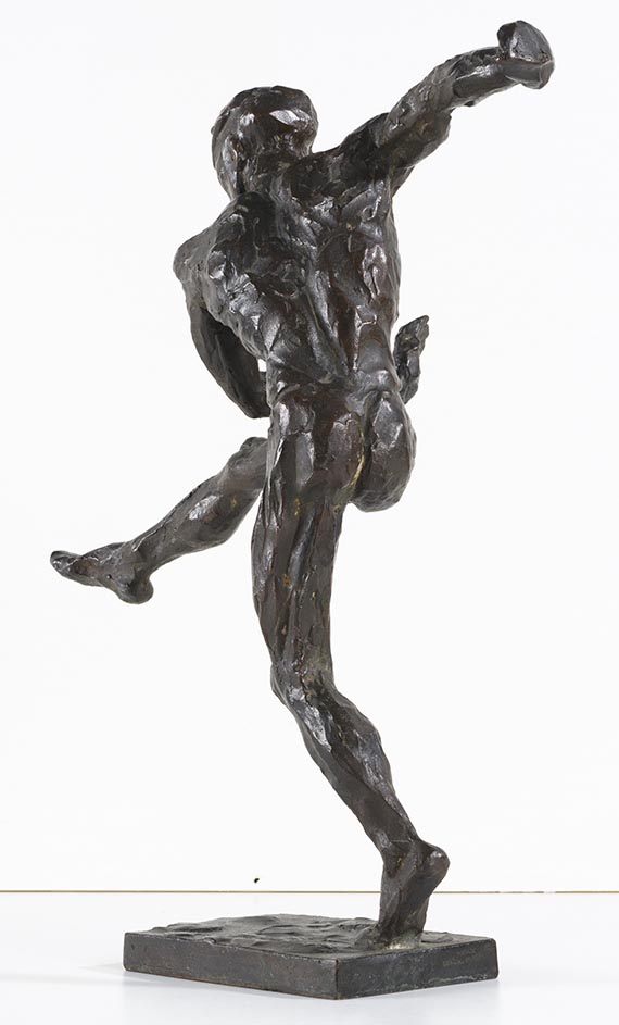 Renée Sintenis - Fussballspieler - Back side