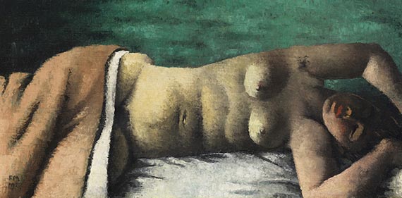 Frans Masereel - Liegender Akt