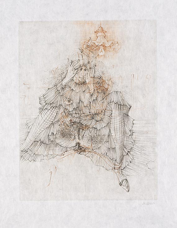 Hans Bellmer - Kleine Abhandlung über Moral (9 Bl. von 10) - 