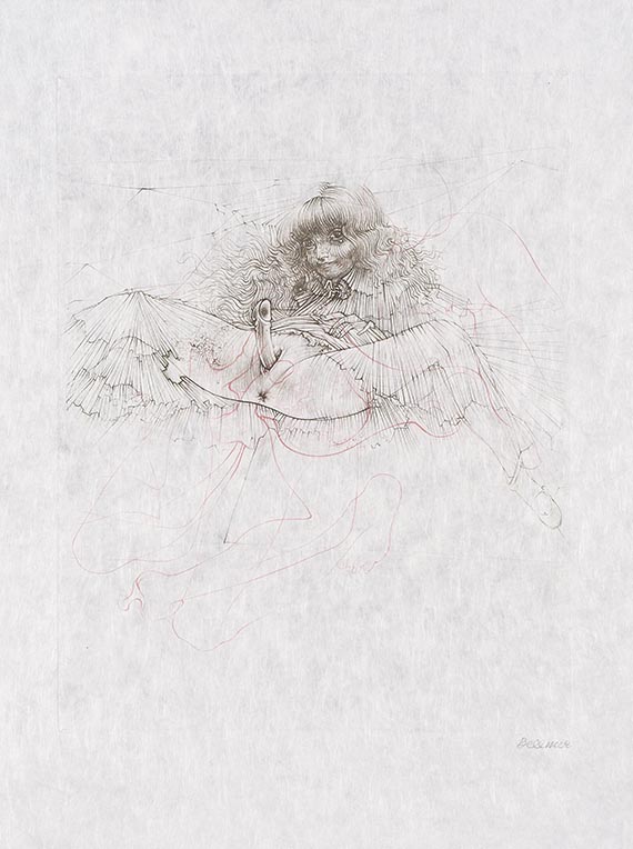 Hans Bellmer - Kleine Abhandlung über Moral (9 Bl. von 10) - 