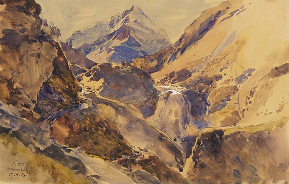 Edward Harrison Compton - Wasserfall