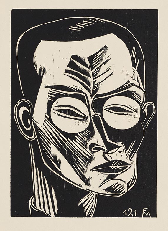 Conrad Felixmüller - Selbstbildnis