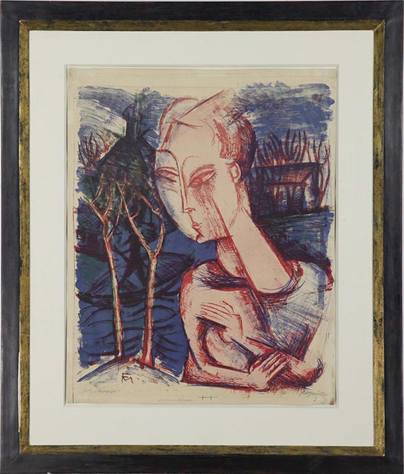 Conrad Felixmüller - Die ferne Geliebte - Frame image