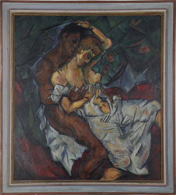 Heinrich Richter-Berlin - Liebespaar - Frame image