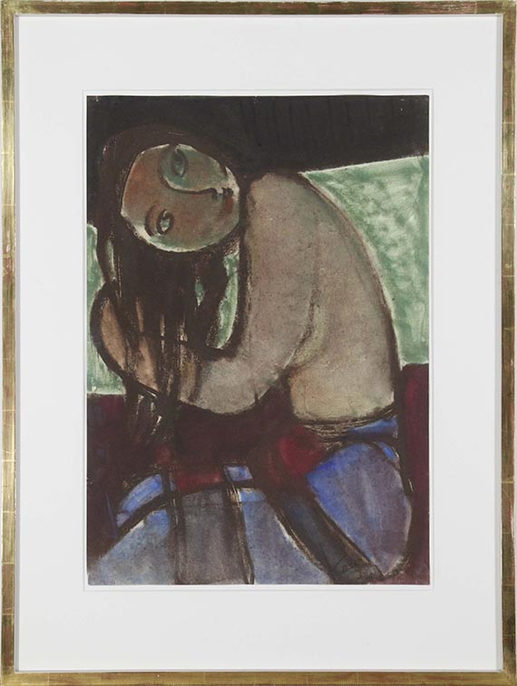 Ludwig Peter Kowalski - Mädchenportrait - Frame image