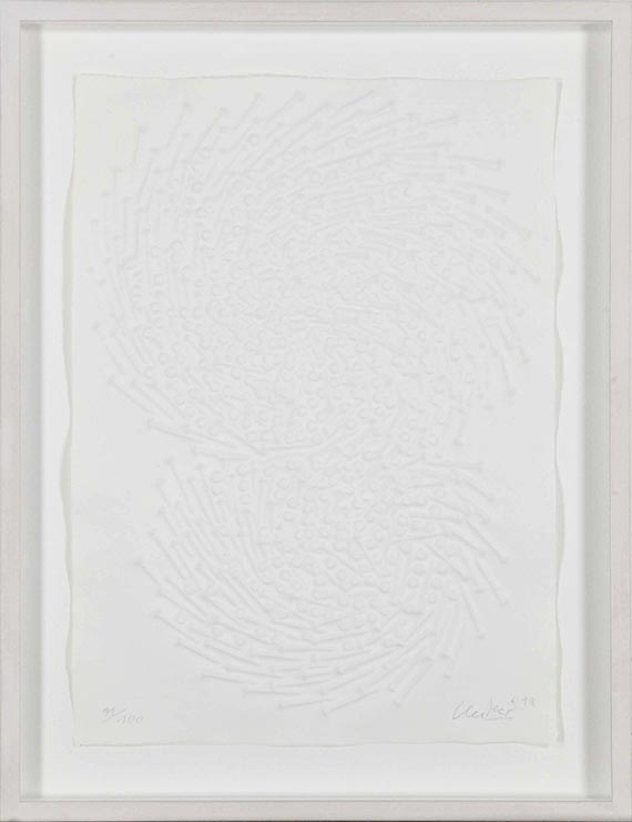 Günther Uecker - Doppelspirale - Frame image