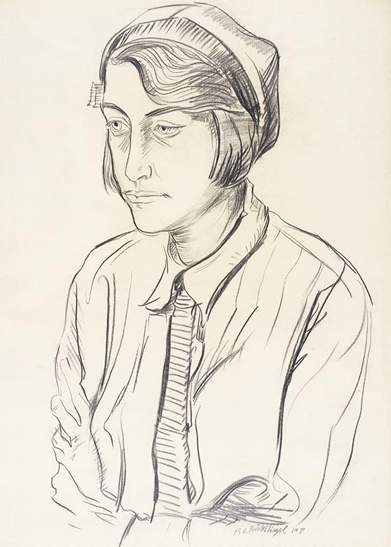 Peter August Böckstiegel - Lydia Becker