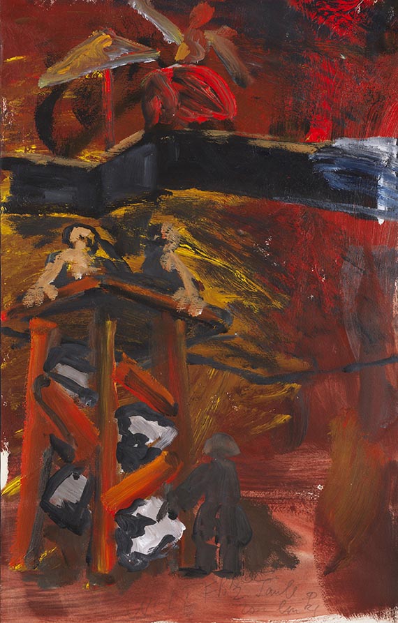 Jörg Immendorff - Ohne Titel