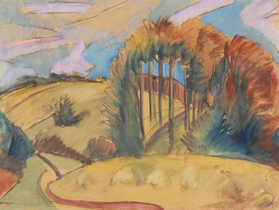 Erich Heckel - Wäldchen