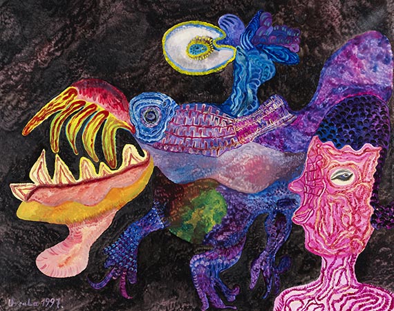 Ursula Schultze-Bluhm - Mummenschanz bei Nacht