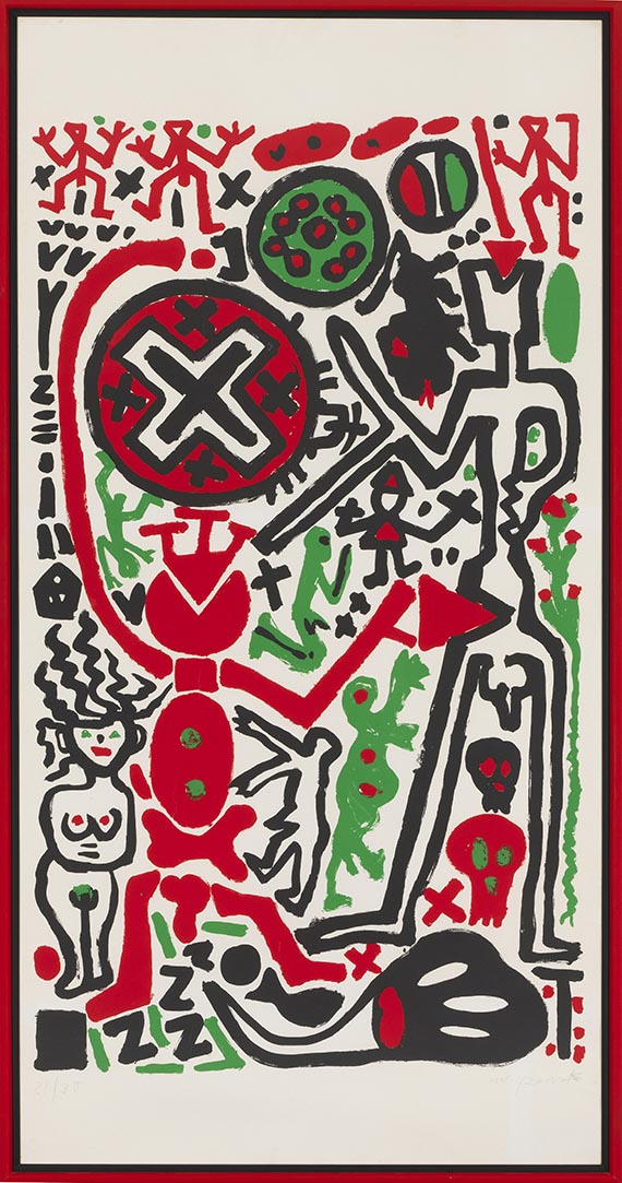A. R. Penck (d.i. Ralf Winkler) - Hamburg