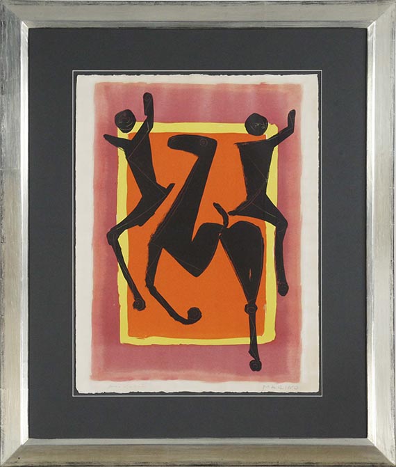 Marino Marini - Giocolieri - Frame image