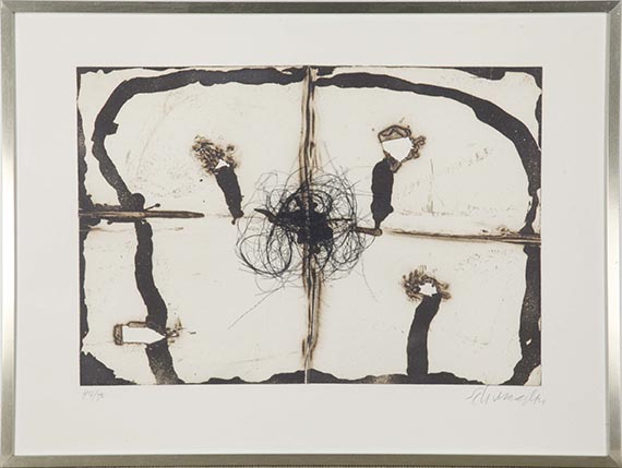 Emil Schumacher - Ohne Titel - Frame image