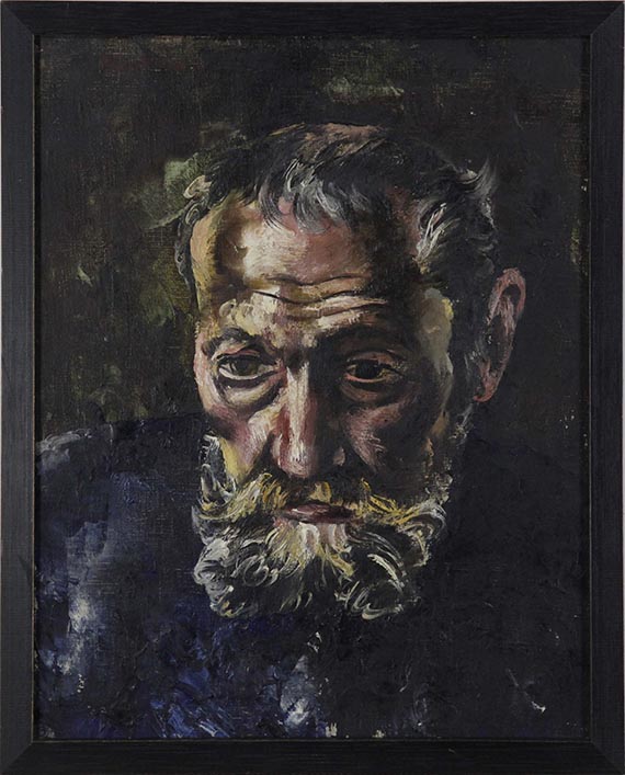 Jean Fautrier - Tête d’homme barbu - Frame image