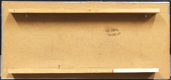 Heinz Mack - Ohne Titel (Lichtrelief) - Back side