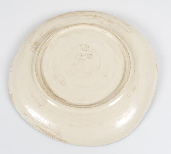 Pablo Picasso - Tête de chèvre de profil - Back side