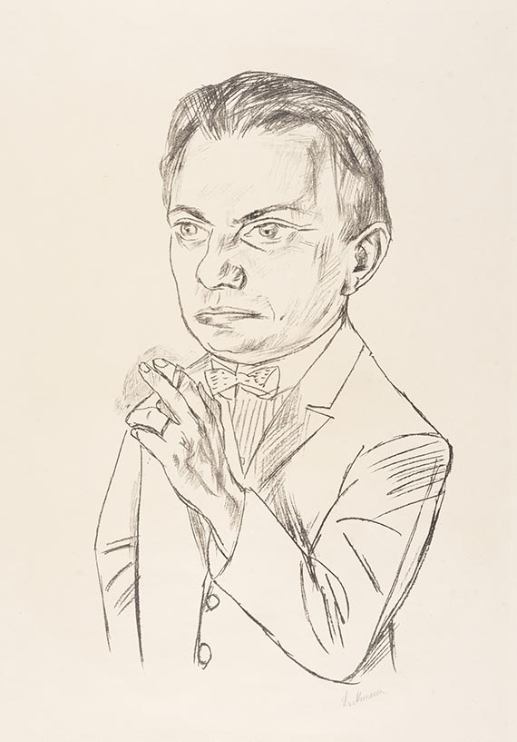 Max Beckmann - Bildnis Dr. Heinrich Simon