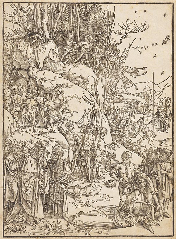 Albrecht Dürer - Marter der Zehntausend von Nikomedien