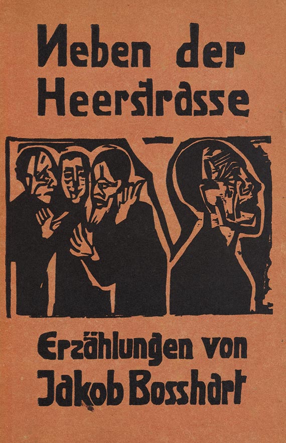 Ernst Ludwig Kirchner - Jakob Bosshart, Neben der Heerstraße. Dabei: Ausstellungskatalog Bern, 1933