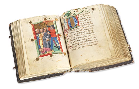  Manuskripte - Augsburger Gebetbuch. Deutsche Handschrift auf Pergament - 