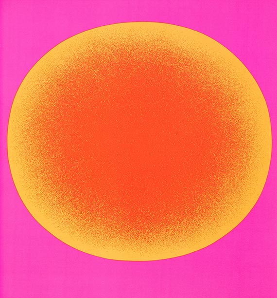 Rupprecht Geiger - Eight Silkscreens. 5 (von 8) sign. Siebdrucke