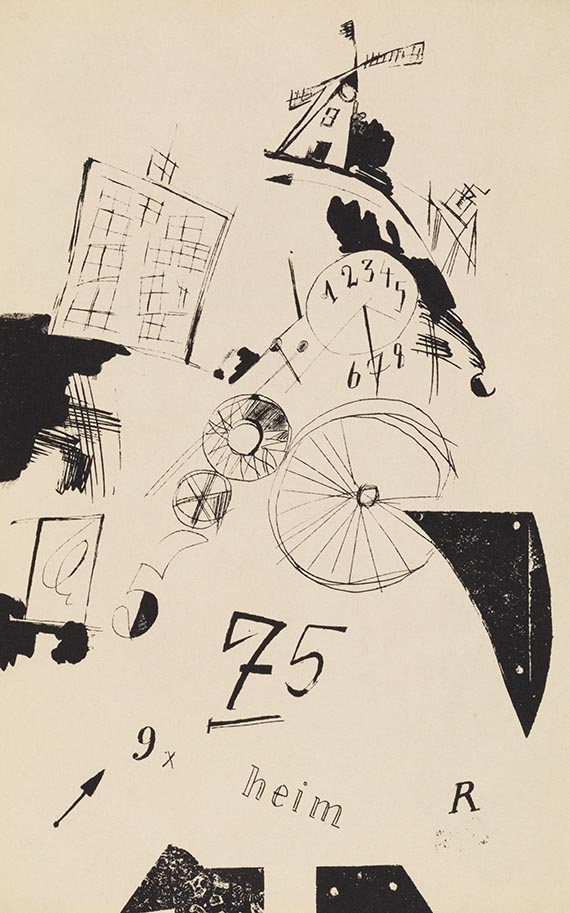 Kurt Schwitters - MERZ. Die Kathedrale - 