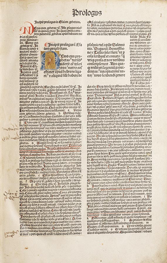  Biblia - Biblia cum postillis Nicolai de Lyra