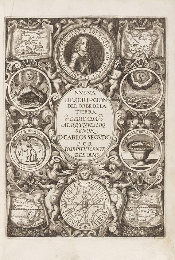 Joseph Vicente del Olmo - Nueva descripcion del orbe de la tierra - 